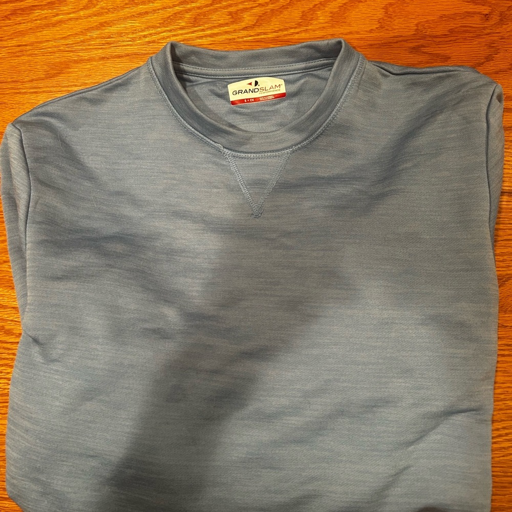 Grand Slam Men's Slate Crewneck Sweater